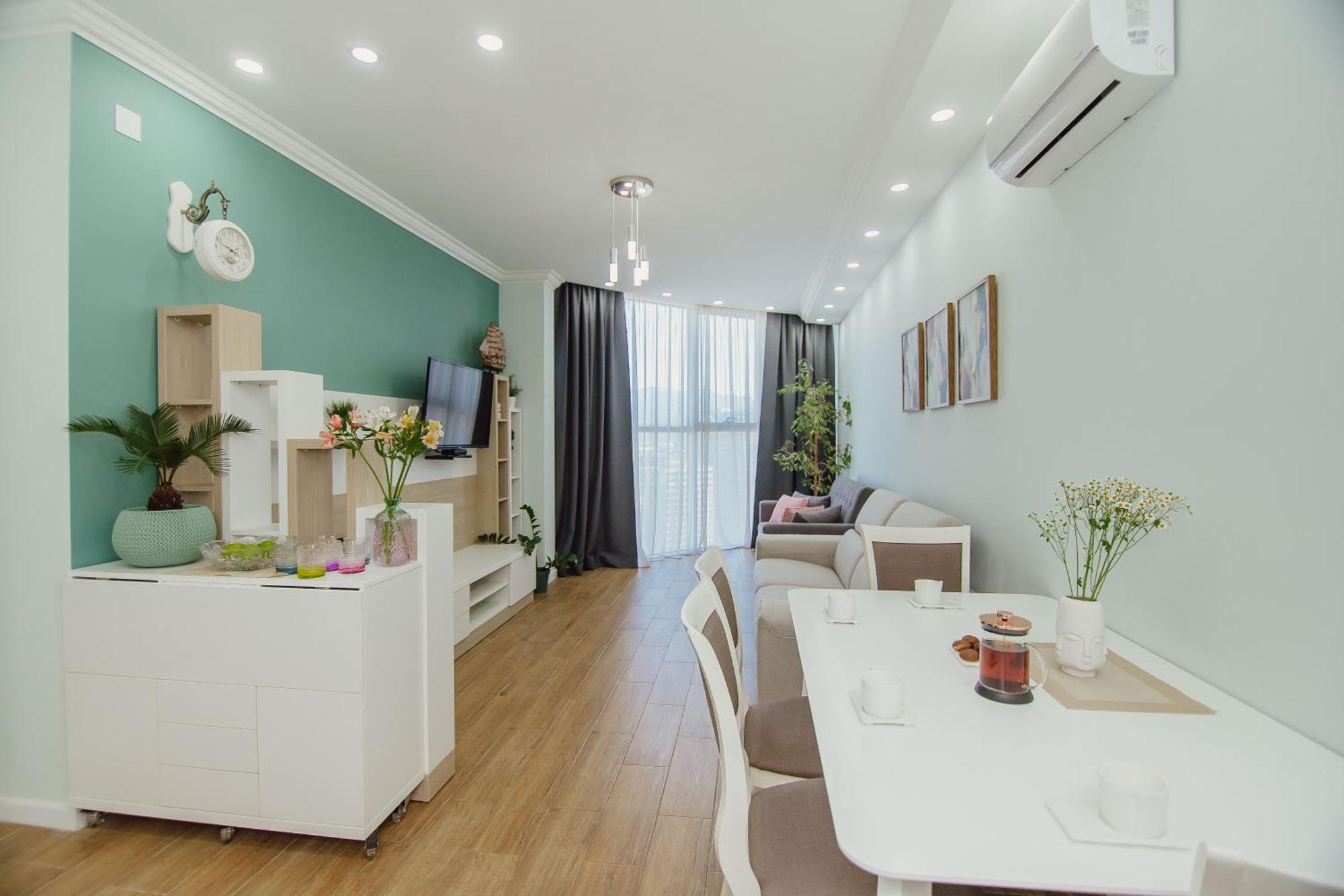 Happy Apartments บาทูมิ ภายนอก รูปภาพ