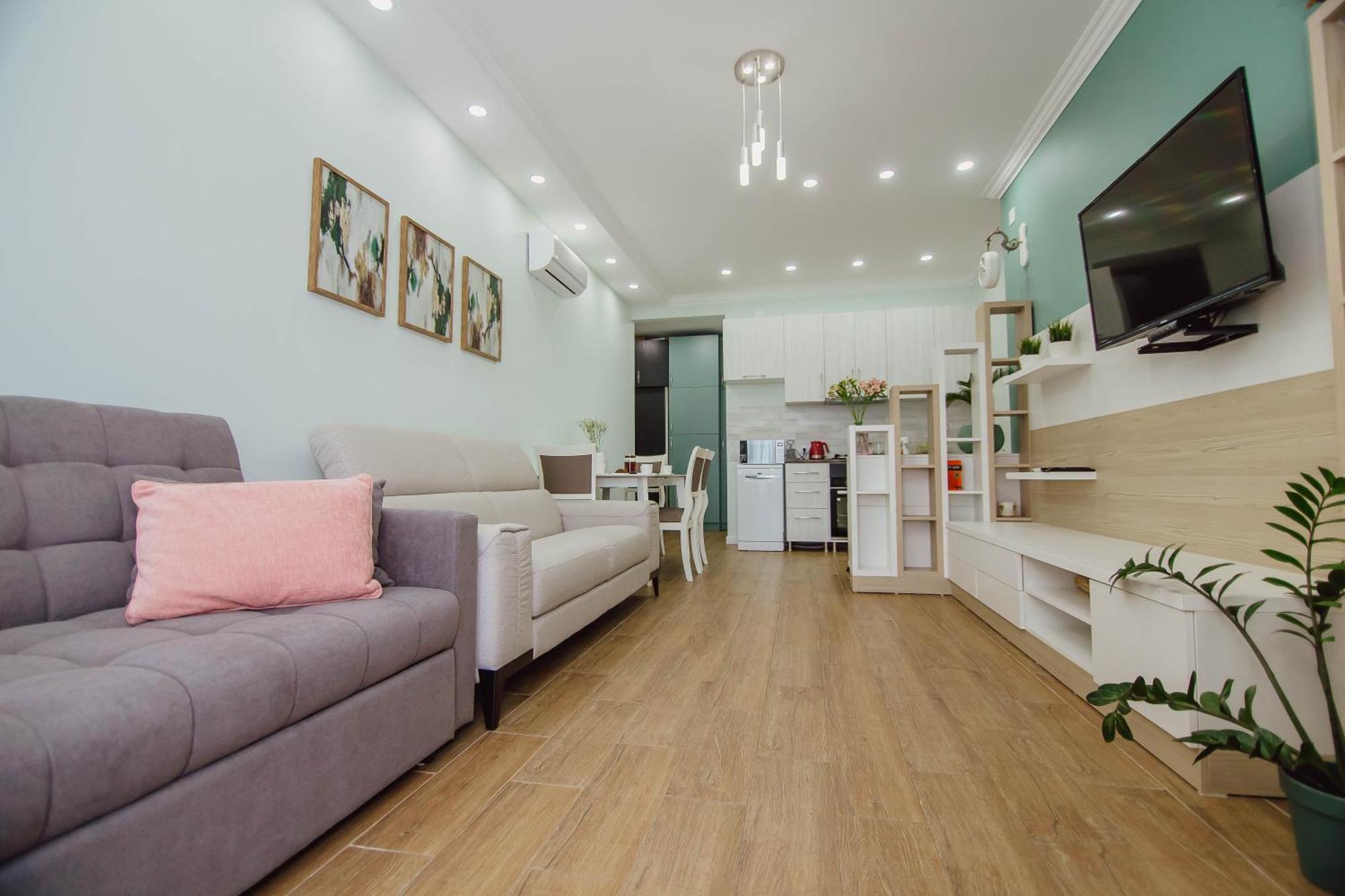 Happy Apartments บาทูมิ ภายนอก รูปภาพ